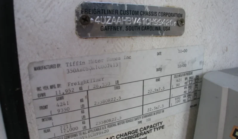 
								2001 ALLEGRO BUS BY TIFFIN MODEL 35RP full									